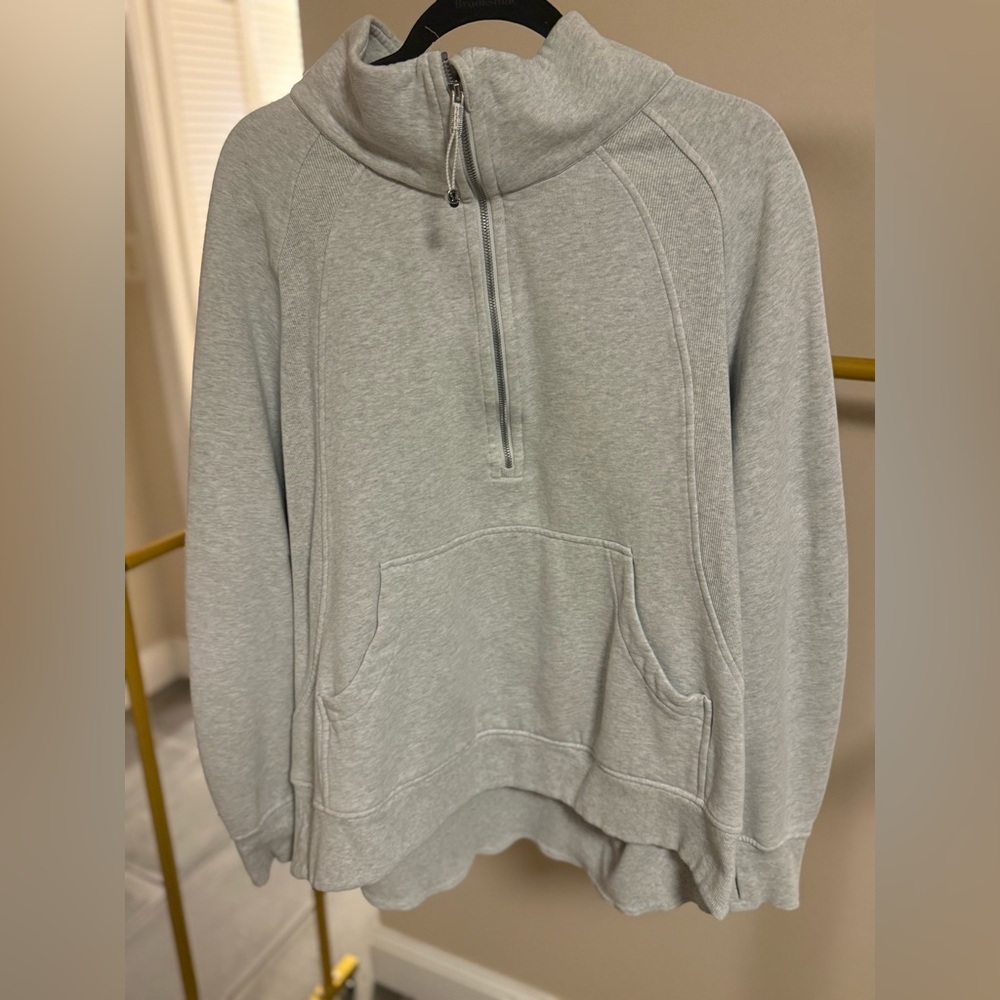 Lululemon half-zip oversized sweatshirt